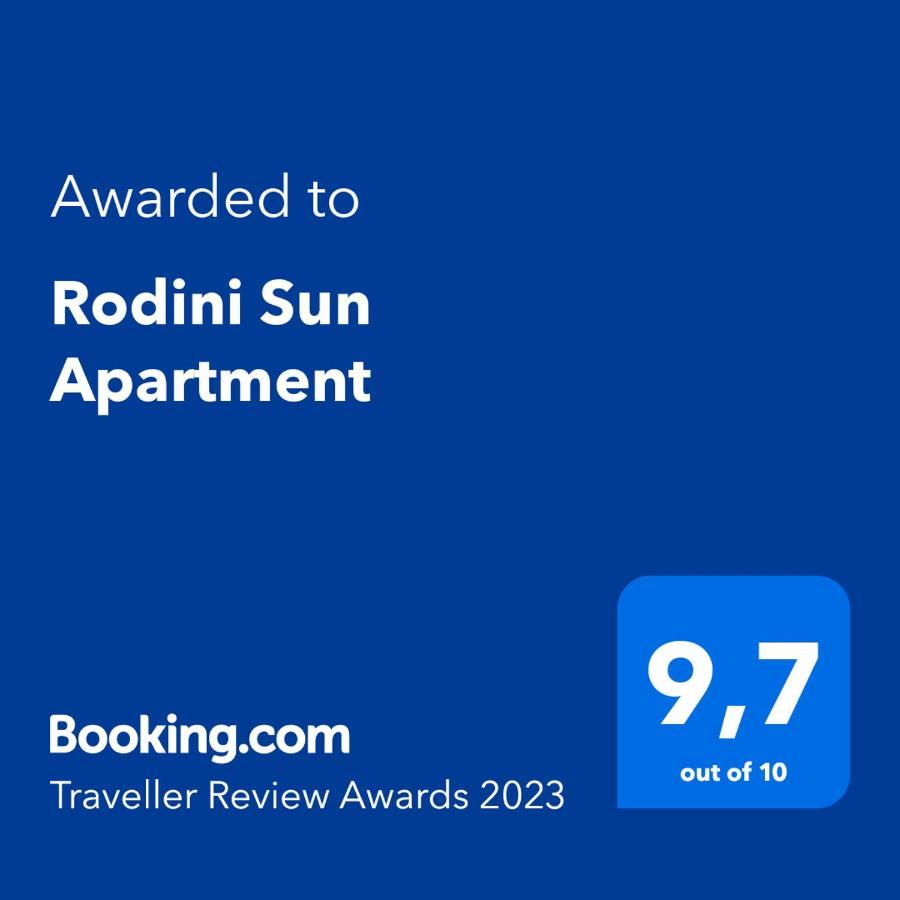 Rodini Sun Apartment Rhodes City Eksteriør billede