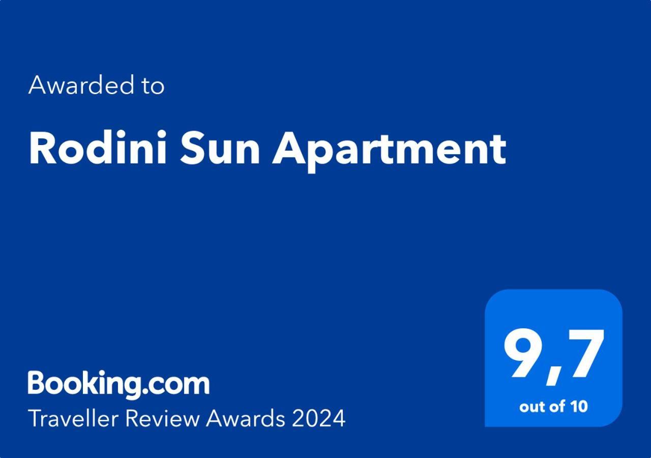Rodini Sun Apartment Rhodes City Eksteriør billede